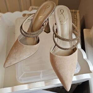 Sam Edelman Agustina Color:Sesame (Beige) Heels - NEW